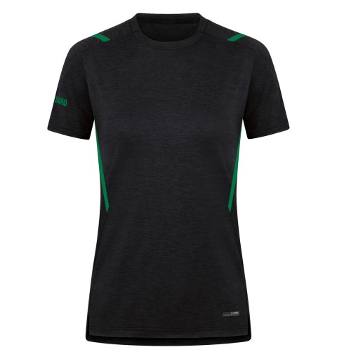 black melange/sport green